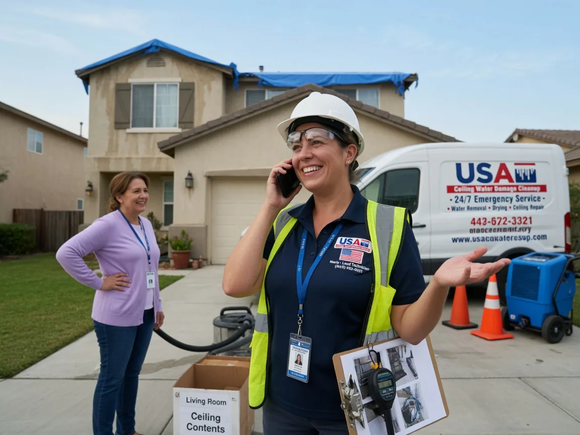Ceiling Water Damage Restoration Pleasant Lake, IN FAQs