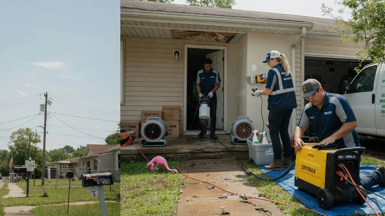 Storm Damage Water Removal in Pleasant Lake, IN near me